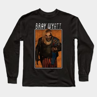 Vintage Wwe Bray Wyatt Long Sleeve T-Shirt